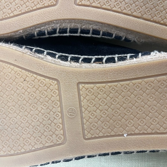 Tory Burch Max espadrille slide Nat Suede NWOB 7.5M - Picture 4 of 8